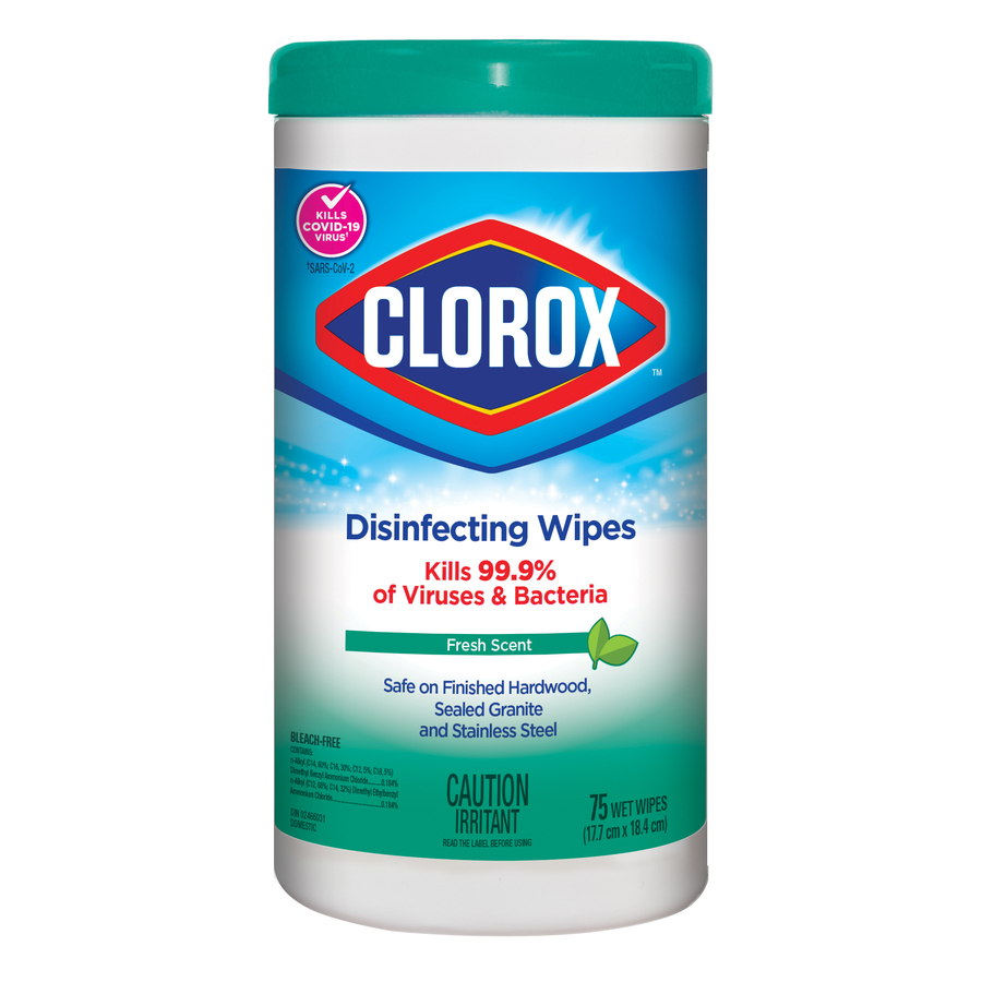 Lingettes d&eacute;sinfectantes Clorox