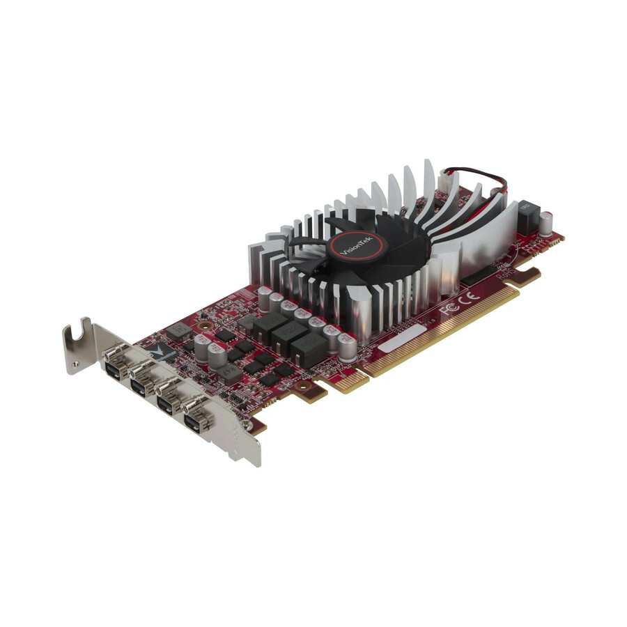 RADEON RX550 SFF 4M 4GB GDDR5 (4X MINI DP)