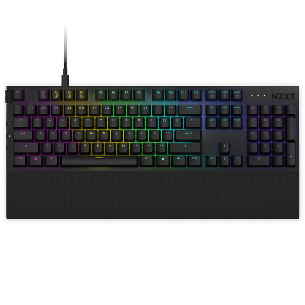 NZXT Full Size Mechanical Keyboard - Red Switch