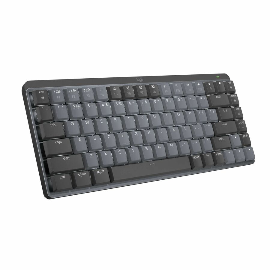 MX Mechanical Mini Minimalist Wireless Illuminated Keyboard (Linear) (Graphite) - Brown Box