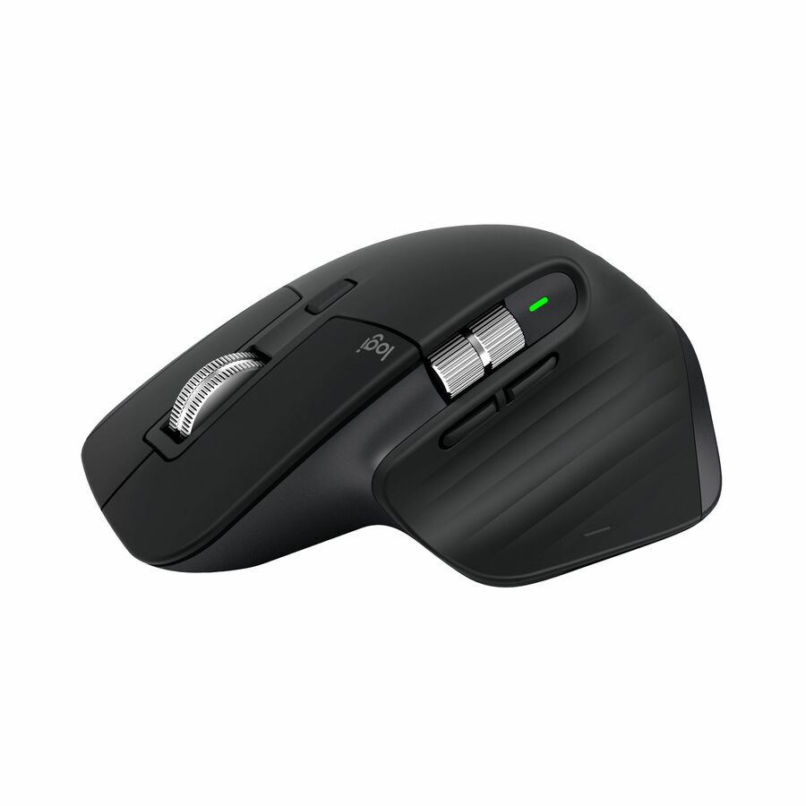 Souris MX MASTER 3S - Bluetooth/Radio fr&eacute;quence - USB - Darkfield - 7 Bouton(s) - Noir - 1 chaque Logitech