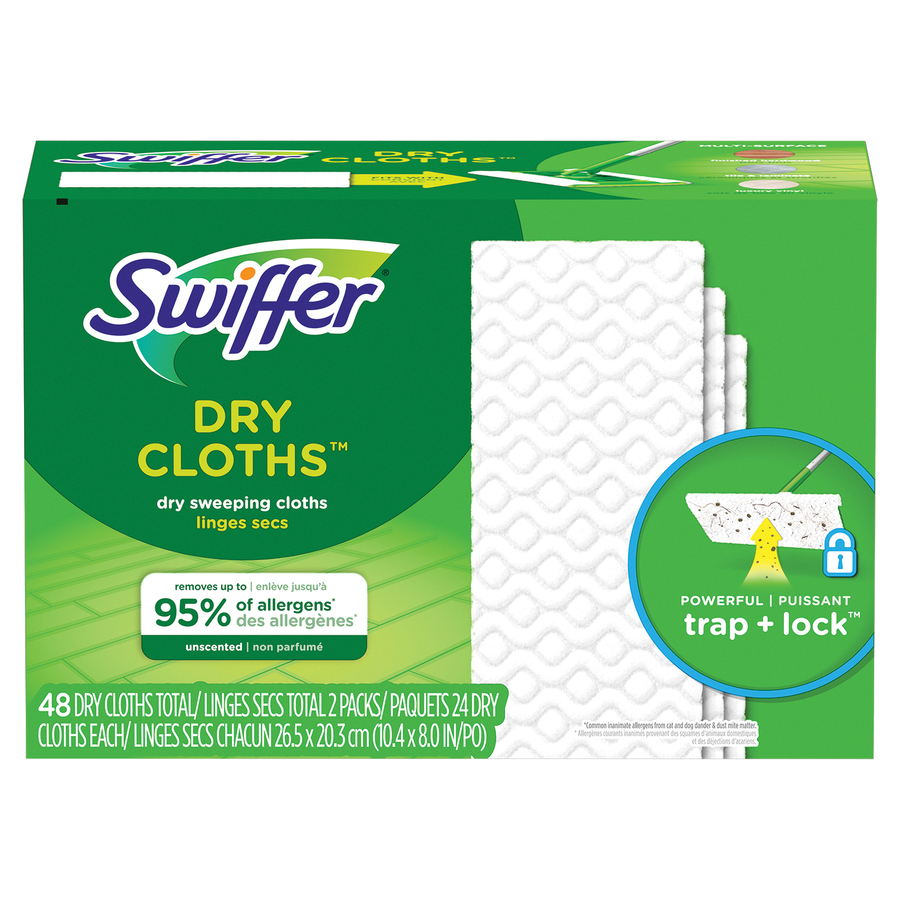 Recharges de linges secs Swiffer Heavy Duty