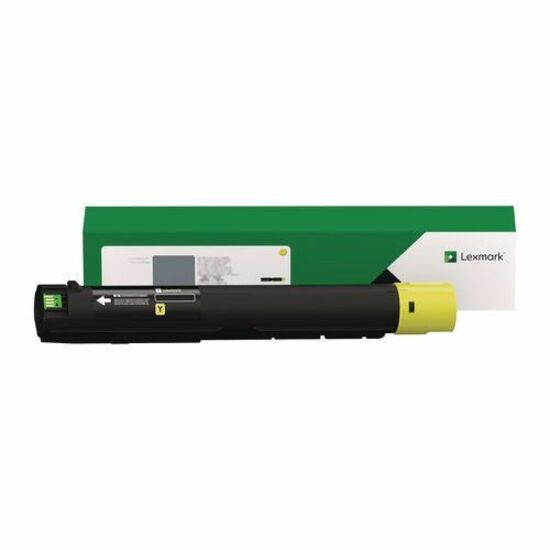 Lexmark Unison Original Laser Toner Cartridge - Yellow - 1 Each