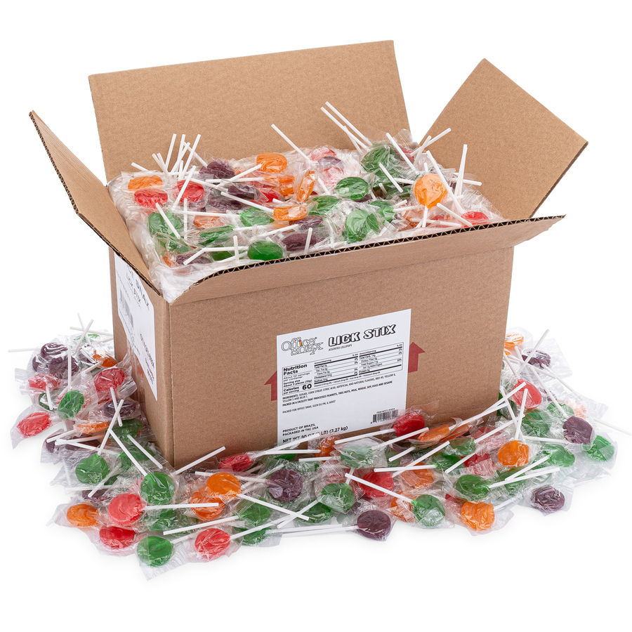 Saf-T-Pops Lollipops Regular Flavors 200 Count Bag 