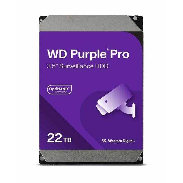 WD Purple Pro  22TB 3.5 SATA 512MB Hard Drive