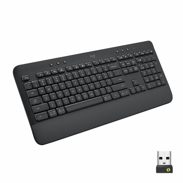 LOGITECH K650 Signature Wireless Keyboard w/Bolt Receiver (Graphite)