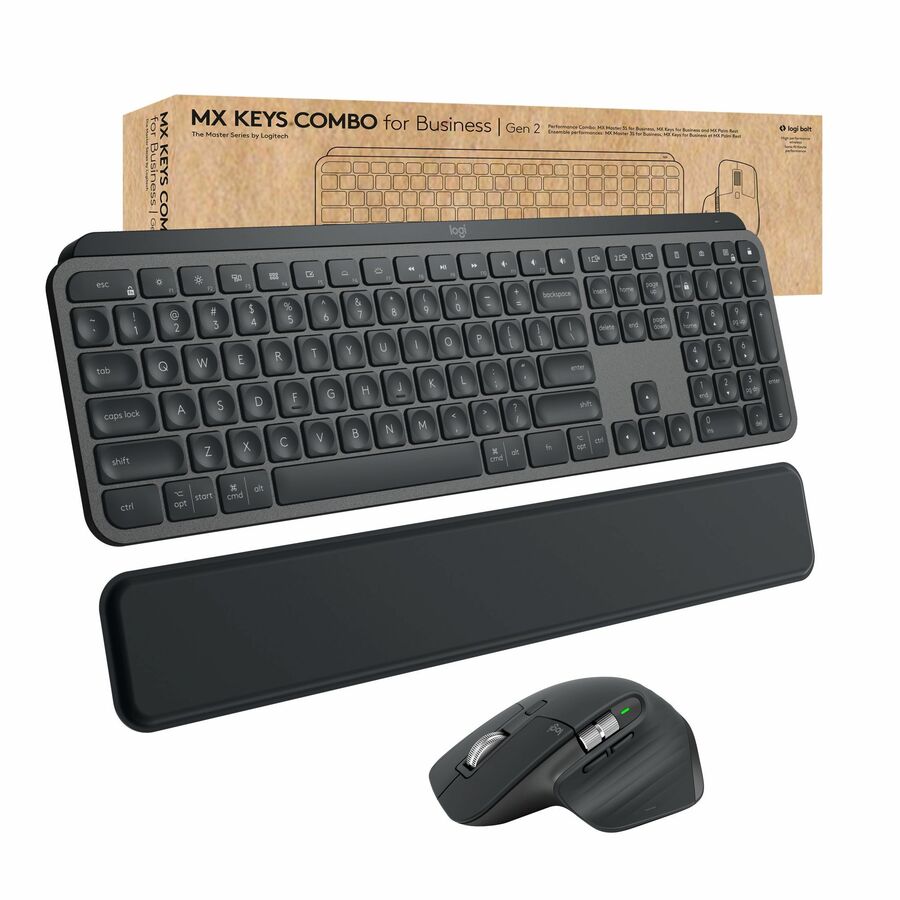 Clavier et souris MX Keys Combo for Business - 1 chaque Logitech