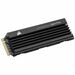 CORSAIR Force MP600 PRO LPX 4TB PCIe Gen4 x4 NVMe M.2 2280 Read: 7100MB/s, Write: 6800MB/s SSD (CSSD-F4000GBMP600PLP)