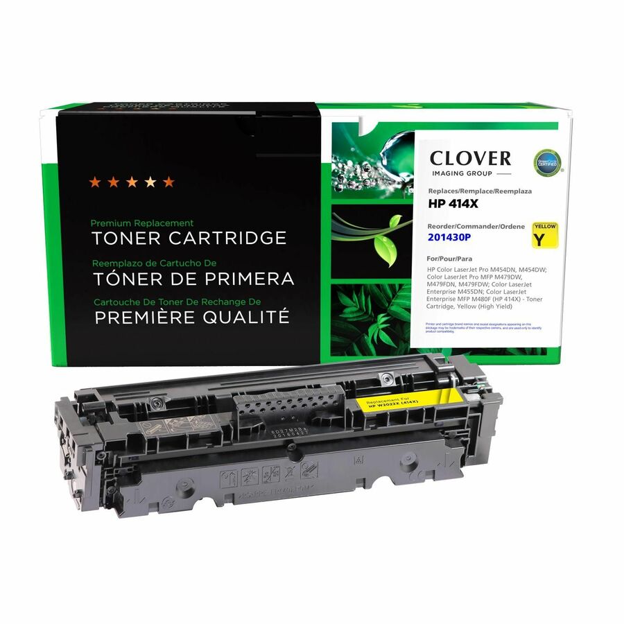 CIG - Cartouche toner Remanufactur&eacute; Élev&eacute; Rendement Laser - boîte (HP W9092MC, W2022X) - Jaune - 1 chaque