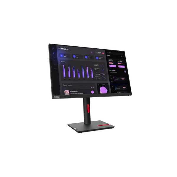 23.8" IPS NATURAL LOW BLUE LIGHT DISPLAY; 1920 X 1080 FHD RESOLUTION; 99% SRGB VGA, HDMI1.4 AND DP1.2 VIDEO CONNECTIVITY; 1X AUDIO OUT (3.5 MM) LIFT RANGE OF 155 MM, TILT ANGLES OF -5