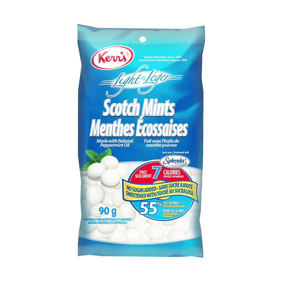 Kerr's No Sugar Added Scotch Mints 90g