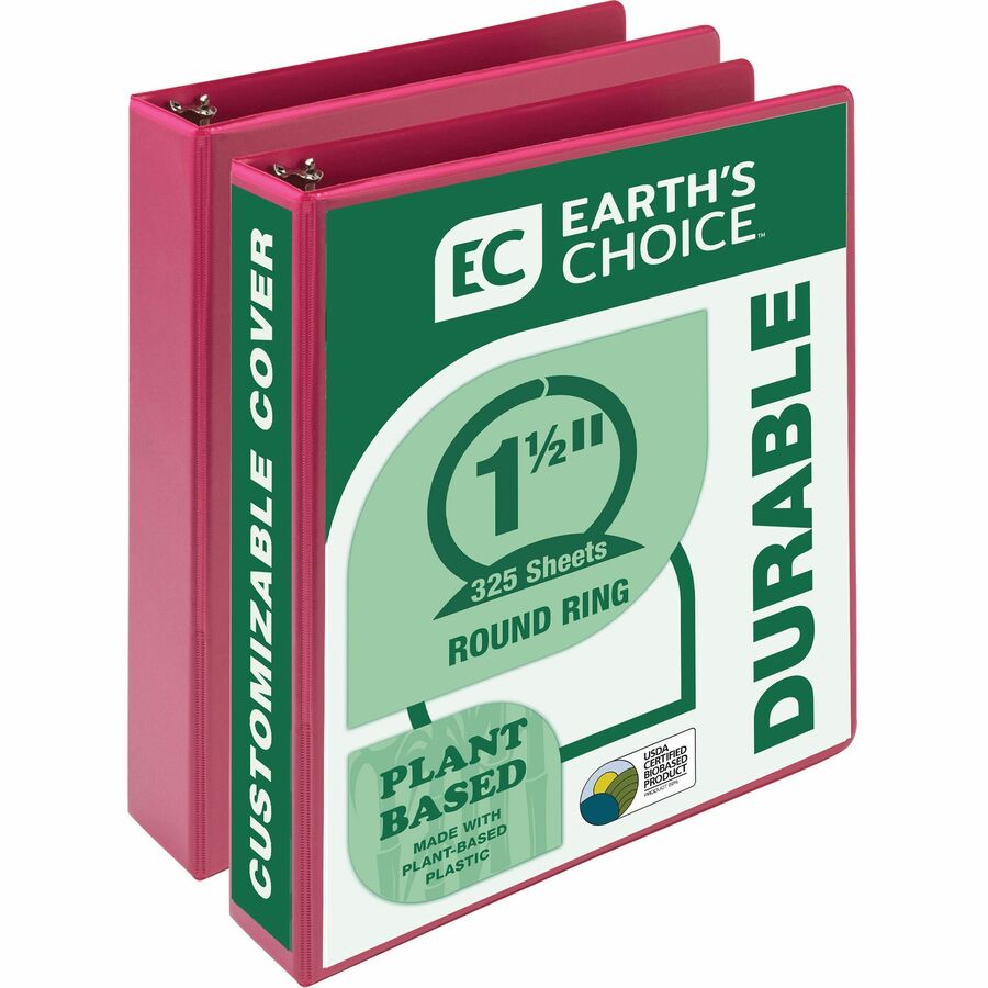 Samsill Earth's Choice Plant-based View Binders - 1 1/2 SAMMP286576, SAM  MP286576 - Office Supply Hut