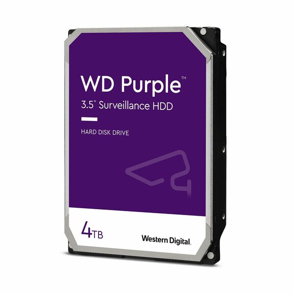 WD Purple Surveillance Hard Drive 4TB