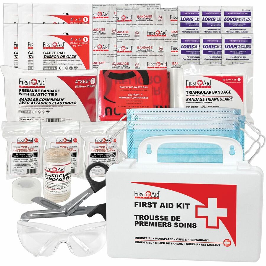 Trousse de premier soin COLOMBIE-BRITANNIQUE de base - First Aid Central