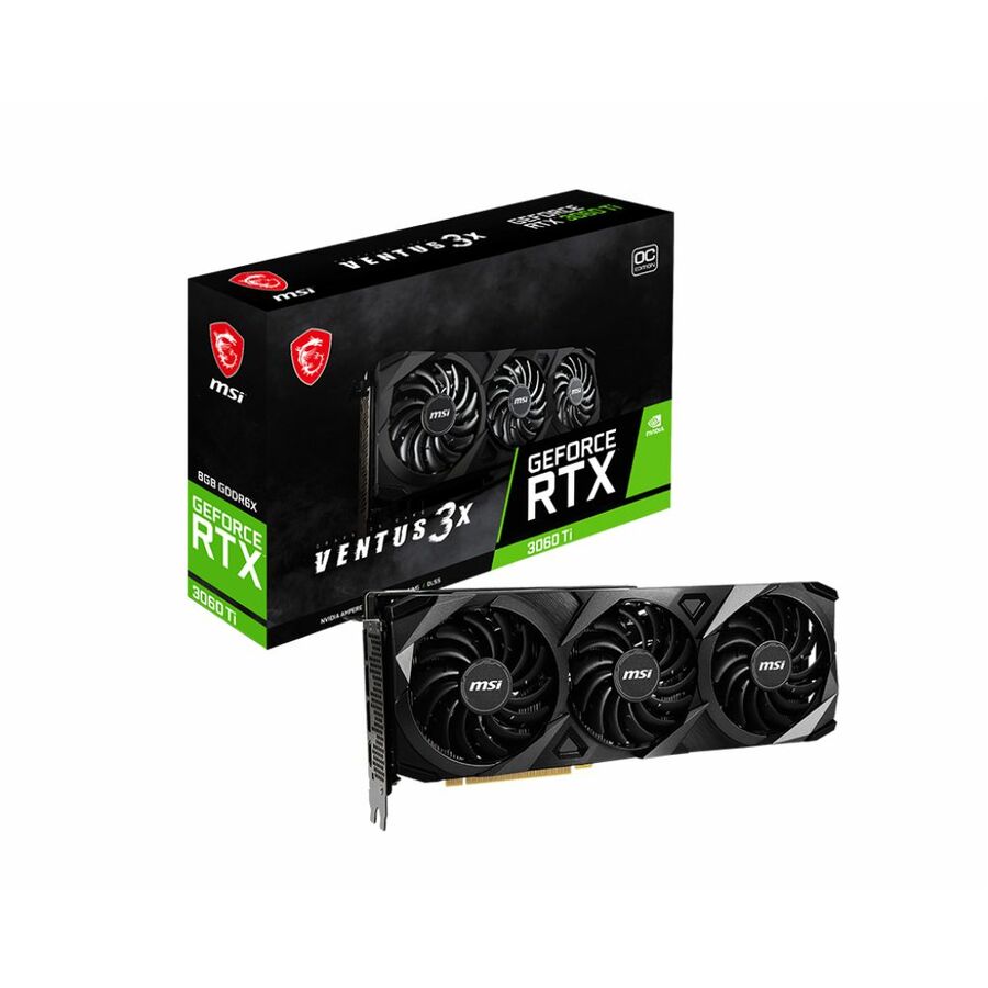 MSI NVIDIA GeForce RTX 3060 Ti Graphic Card - 8 GB GDDR6X G306TV3X8XC ...