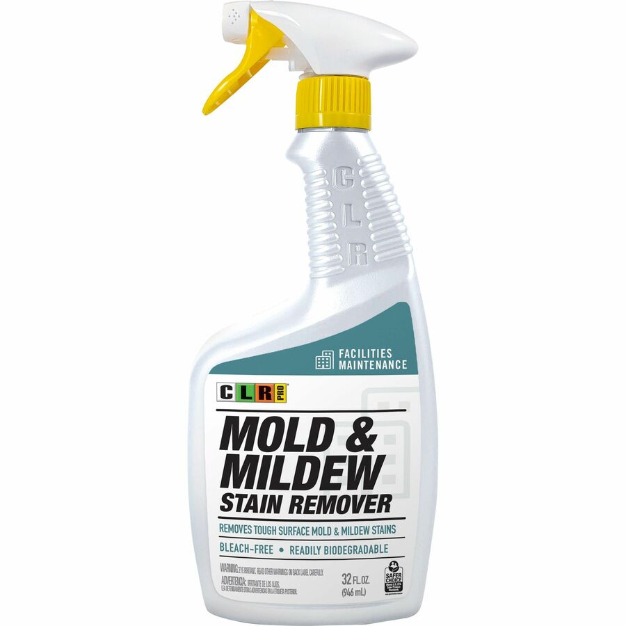 CLR Mold & Mildew Foaming Stain Remover Spray, Bleach-Free Cleaner