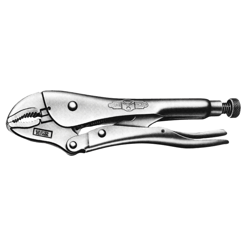 SCN IRWIN Vise-Grip Pliers with Wire Cutter, 7" Length, Curved Jaw