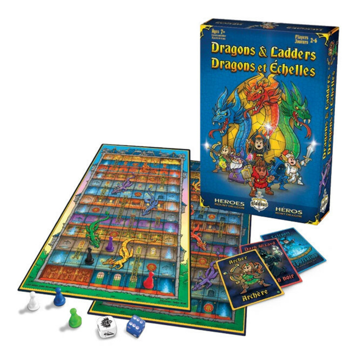 Jeu dragons et &eacute;chelles - Editions Gladius