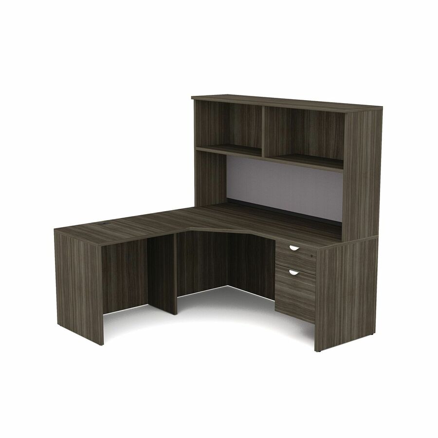 HDL L-Shape Suite Work Station with Open Hutch