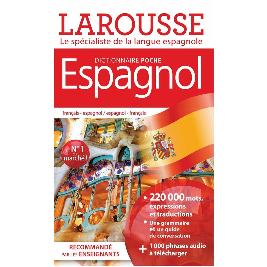 LES MESSAGERIES ADP Dict. Larousse Pocket Spanish Printed Book