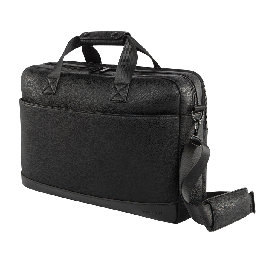 bugatti Central Carrying Case (Briefcase) for 15.6" (396.24 mm) Notebook - Black