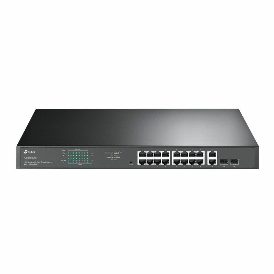 Commutateur intelligent Jetstream 16 ports Gigabit avec 2 ports SFP - TP-Link