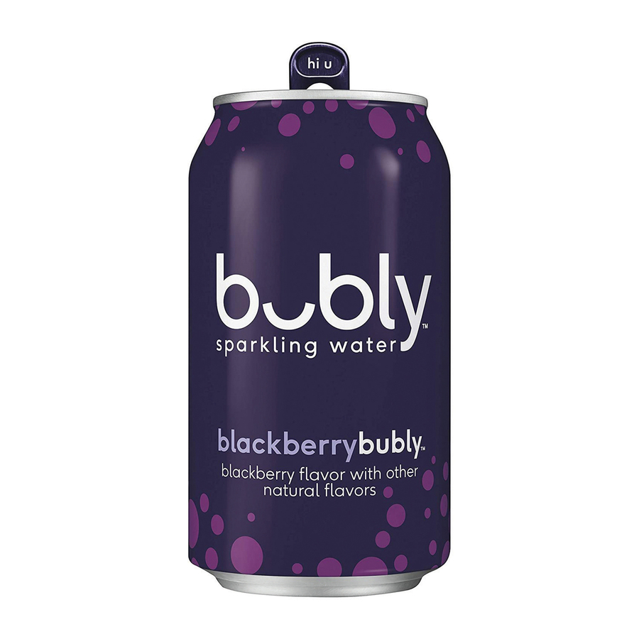 bubly Sparkling Water Blackberry