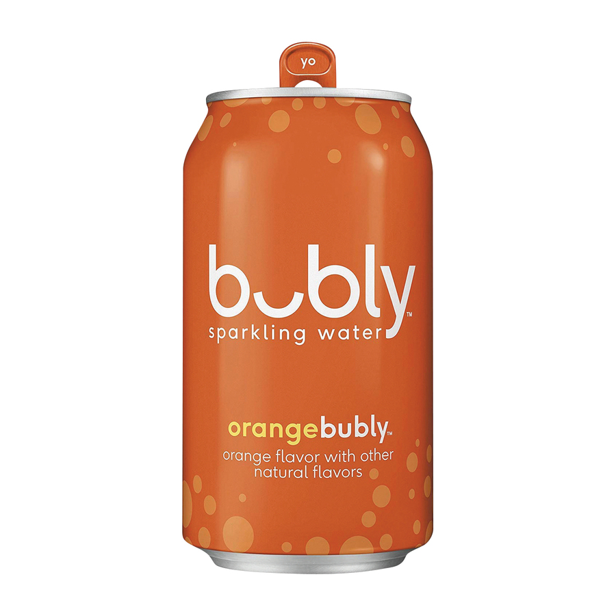 bubly Sparkling Water Orange