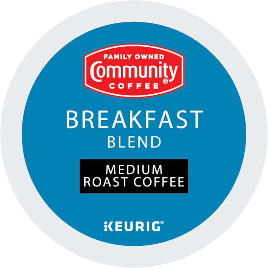 Community® Coffee KCup Breakfast Blend Coffee Zerbee