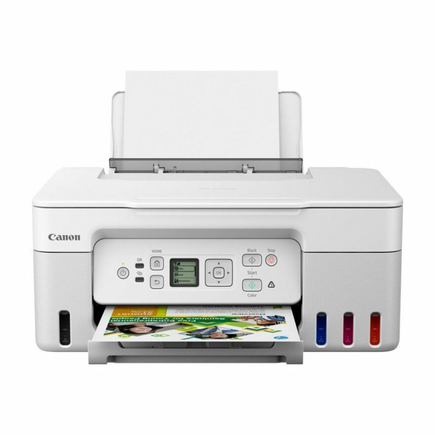 Canon - Imprimante multifonction à jet d'encre PIXMA G3270 Sans fil MegaTank - Couleur - Blanc