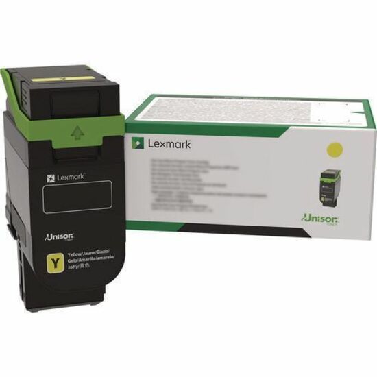 Lexmark Extra High Yield Laser Toner Cartridge - Return Program - Yellow - 1 Each