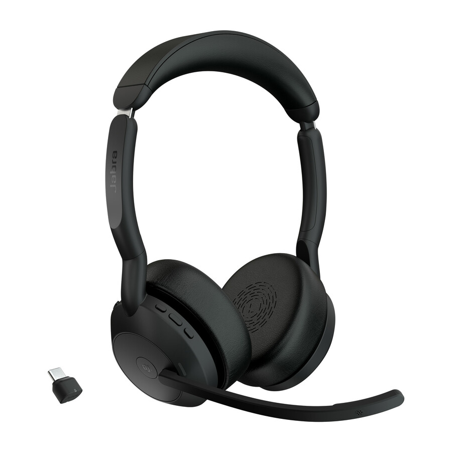 Casque Evolve2 55 Sans fil Supra-auriculaire St&eacute;r&eacute;o Jabra