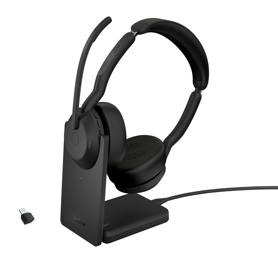 Casque Evolve2 55 Sans fil Supra-auriculaire St&eacute;r&eacute;o Jabra