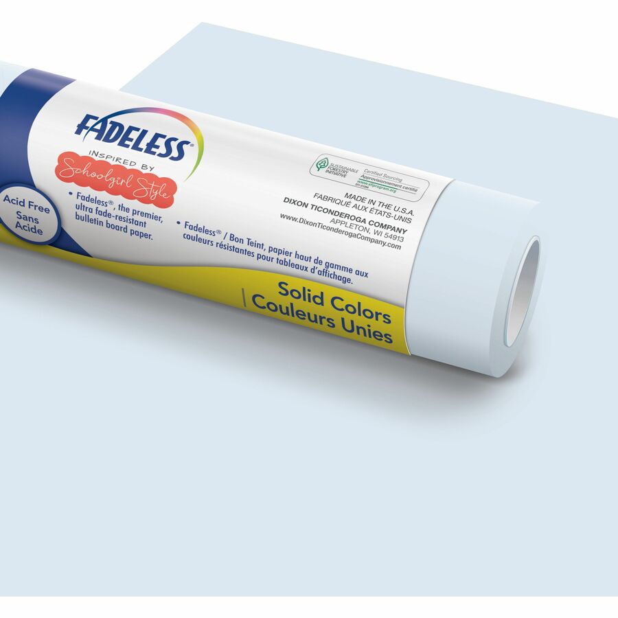 Fadeless Bulletin Board Art Paper, 48 x 50' Roll, Black