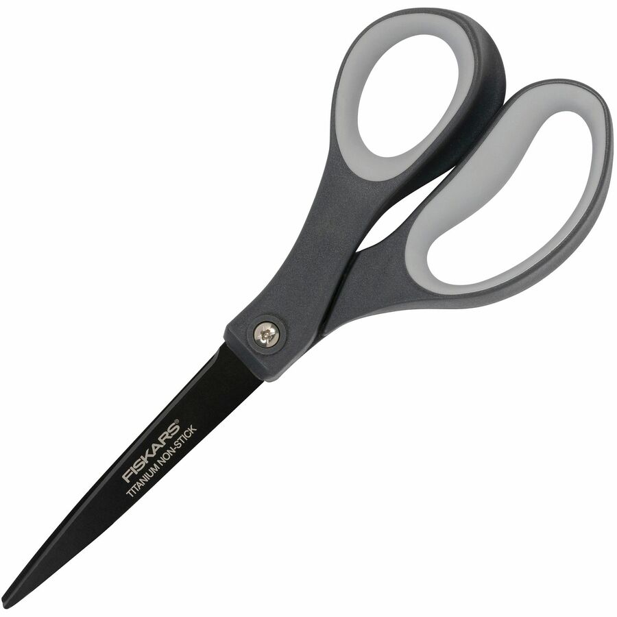 Fiskars Non-stick Titanium Soft Grip Scissors - Zerbee