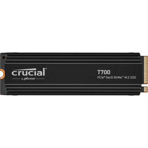 Crucial T700 1TB M.2 PCIe5.0x4 NVMe With Heatsink 2280 SSD
