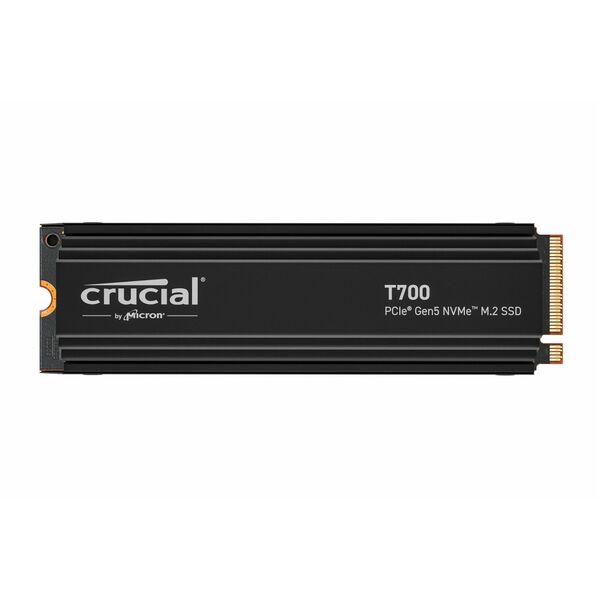 Crucial T700 2TB M.2 PCIe 5.0 NVMe with Heatsink SSD