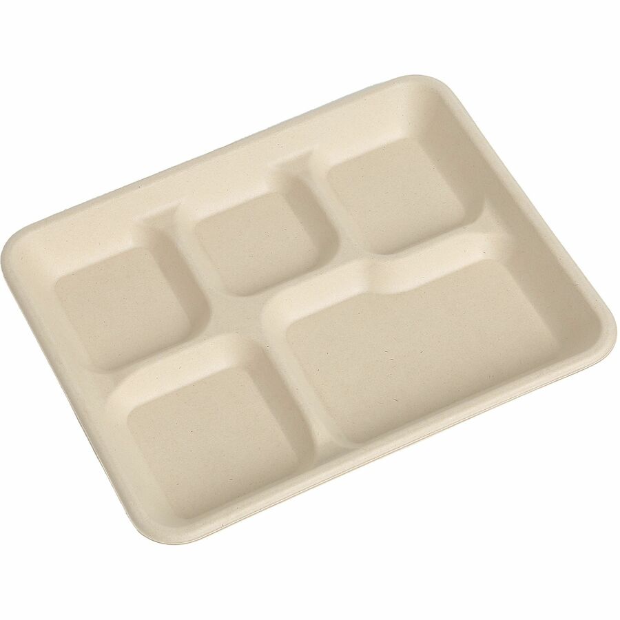 BluTable 8x10 5-Compartment Lunch Trays
