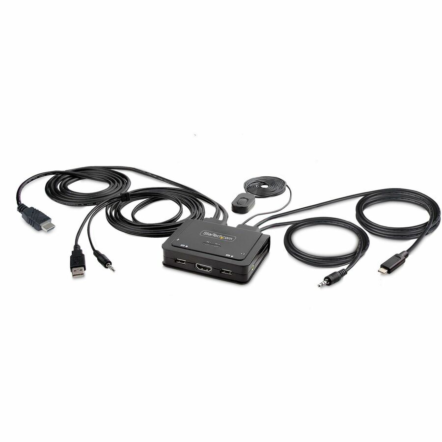 STARTECH 2 Ports USB & USB-C KVM Switch
