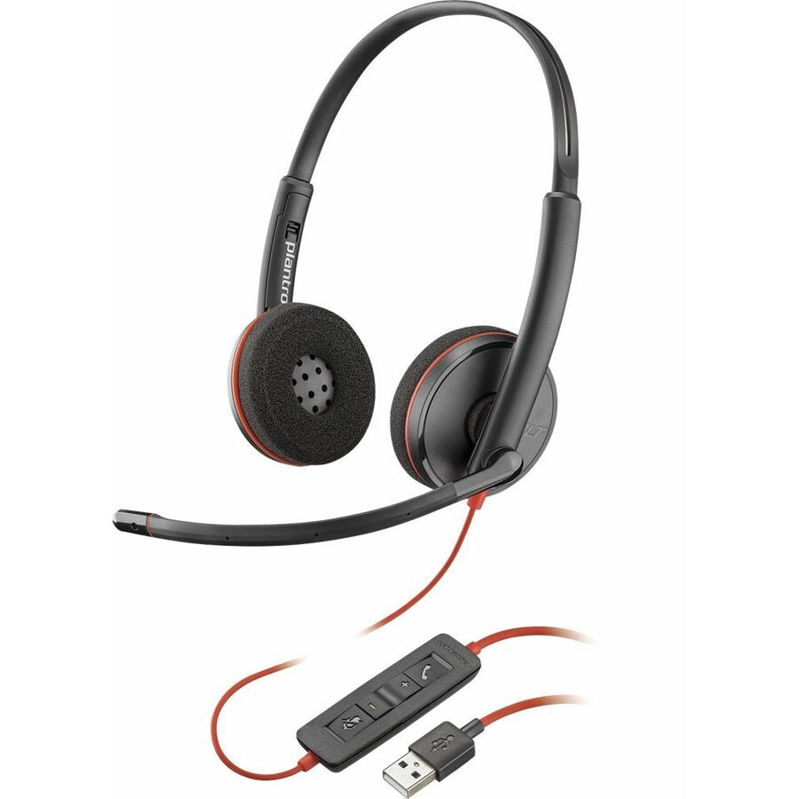 Casque t&eacute;l&eacute;phonique Blackwire 3200 Series - Poly