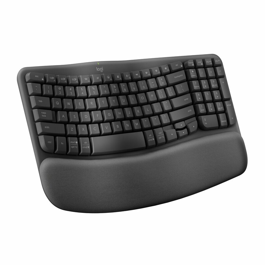 Clavier Wave Keys - Sans fil Connectivit&eacute; - USB Interface - Graphite Logitech