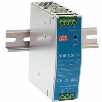 Lantronix 25175 DIN rail mounted industrial power supply