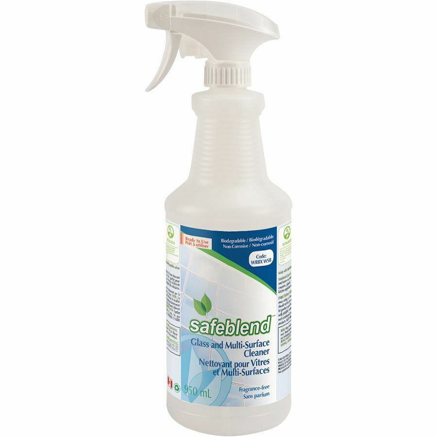 Bouteille vide pour nettoyant pour vitres et multi-surfaces - Safeblend