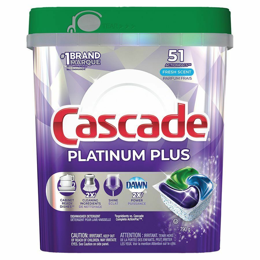 Cascade Platinum Plus ActionPacs - Fresh Scent