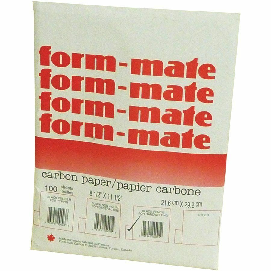 IMPERIAL DADE Carbon Paper 8.5 x 11 Black