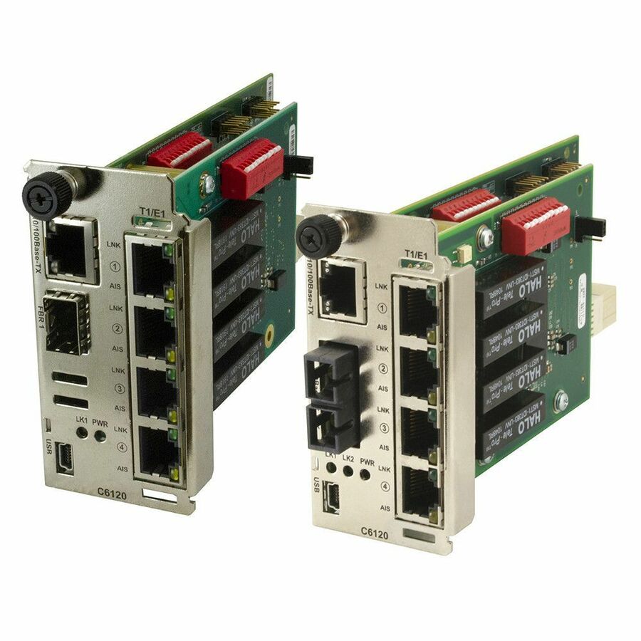 Lantronix C6120 Series C6120-1014 media converter module