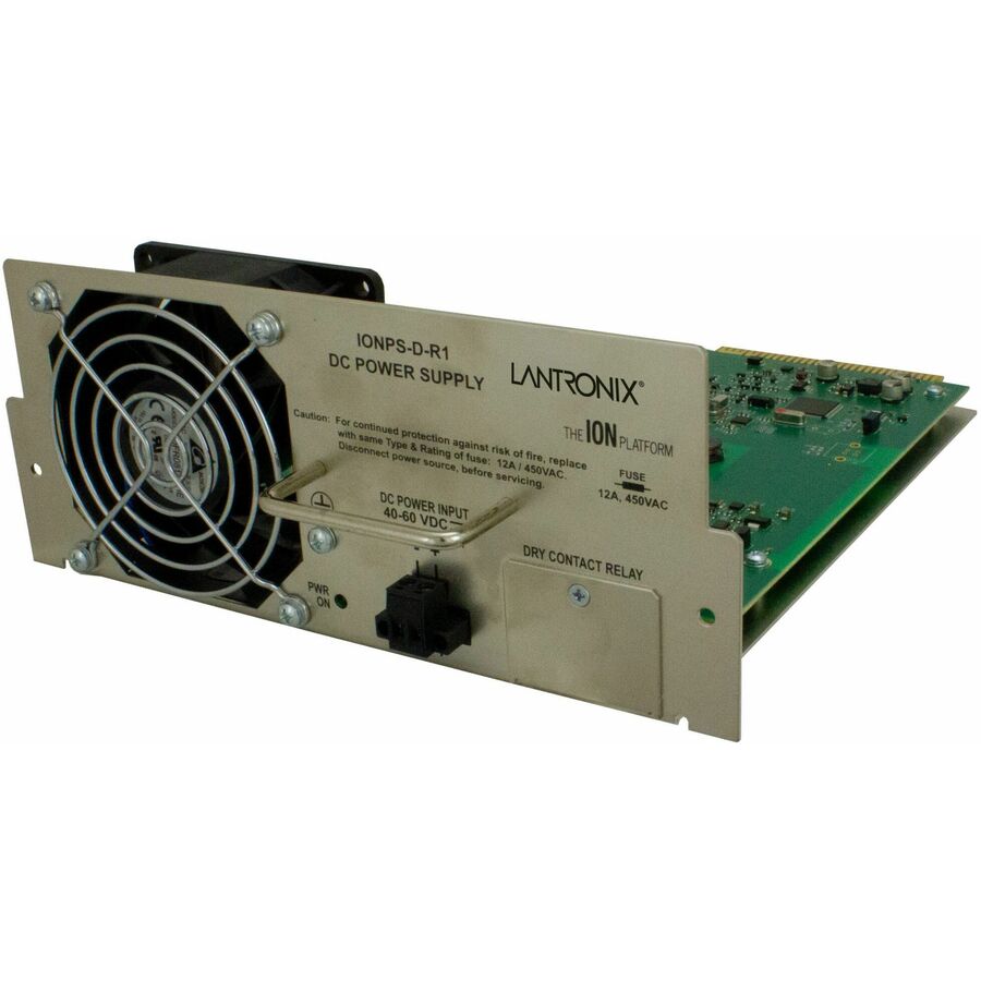 Lantronix IONPS-D-R1 -48 VDC power supply module for 19-slot ION chassis