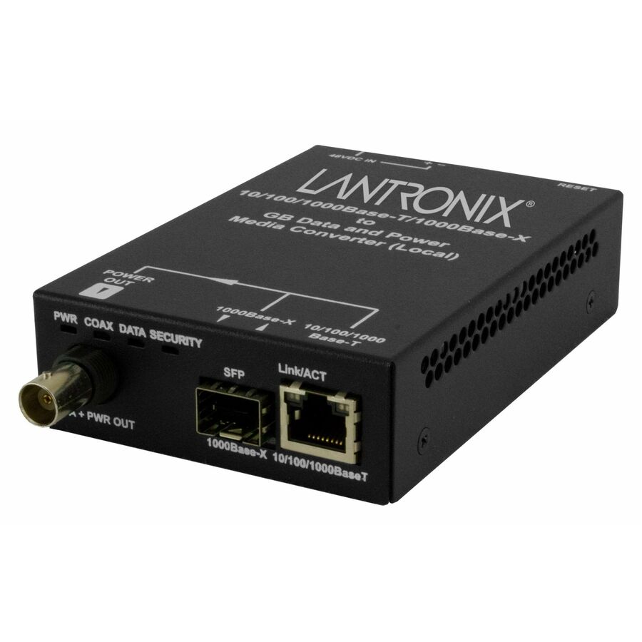 Lantronix EOCPSE4020-110 EOCPx Ethernet Over Coax PoE+ Local Unit
