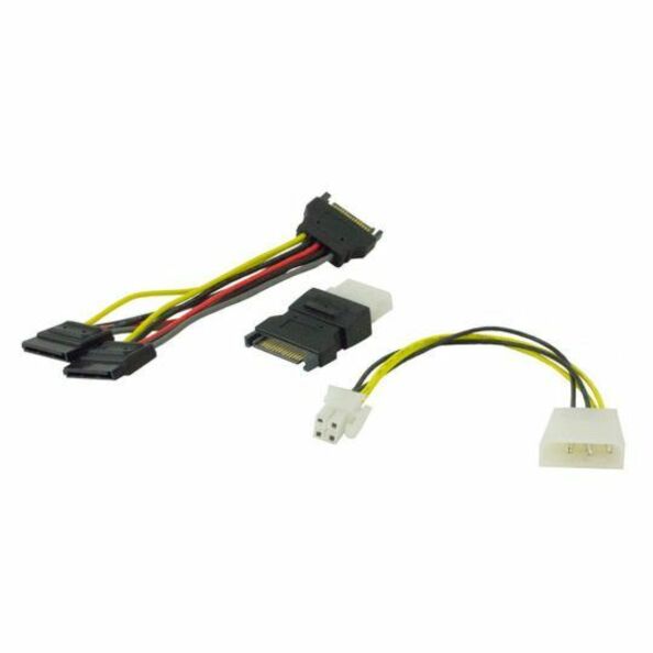 Lantronix N-POE-CBLKIT 3-piece 12V power cable kit