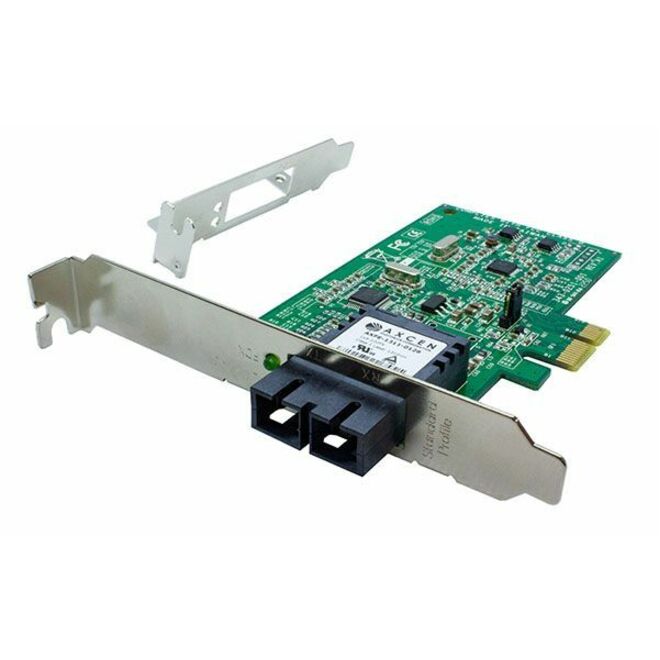 Lantronix N-FXE-SC-02B 100Base-FX SC multimode PCIe network interface card